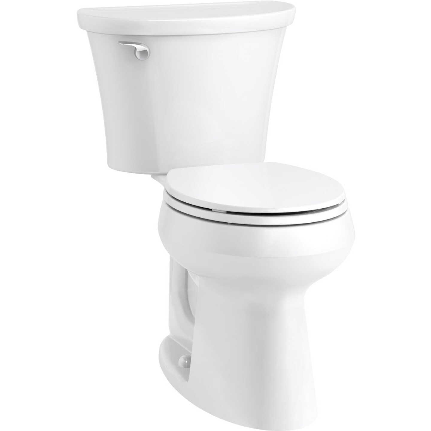 Kohler Cavata White Elongated Bowl 1.28 GPF Complete Solution Toilet Image 1