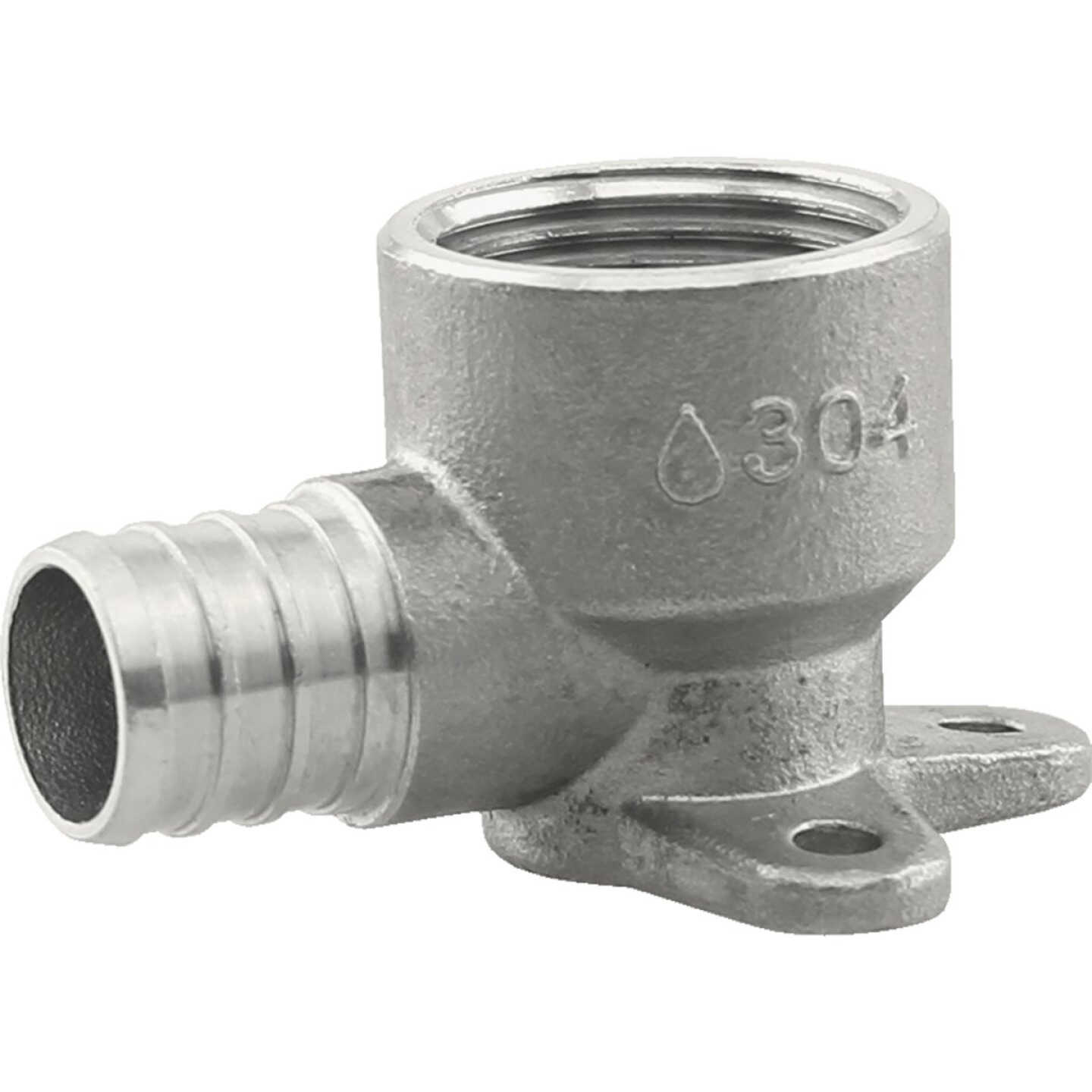 Plumbeeze 3/4 In. PEX x 3/4 In. Stainless Steel Drop Ear Elbow Image 1