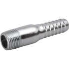 B&K 2 In. BARB x MIP Galvanized Steel Coupling Image 1