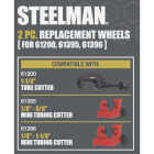 Steelman Replacement Cutter Wheels (2-Pack) Image 2