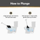 Korky Beehive Max HideAway Telescoping Plunger with Holder Image 6