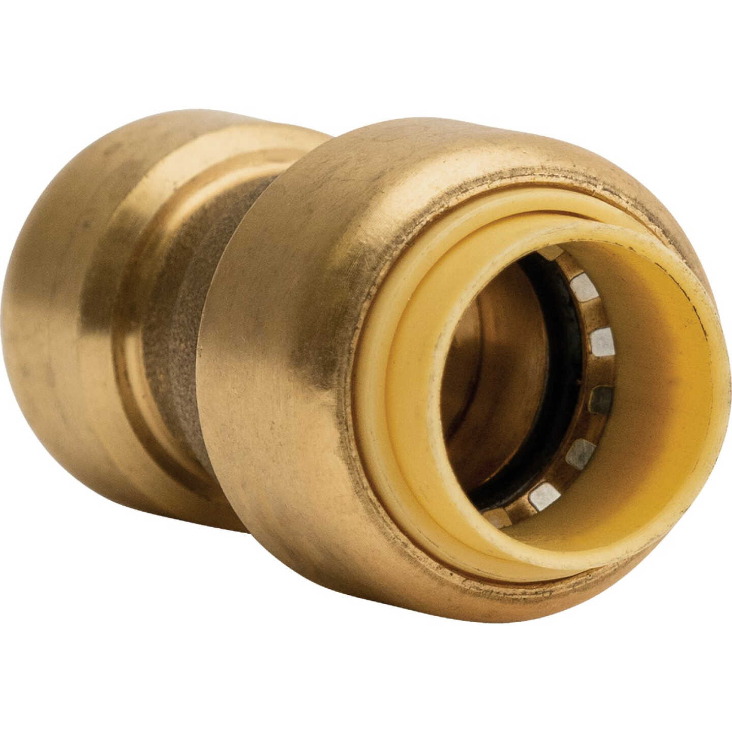 QuickFitting 3/8 In. x 1/2 In. Push-to-Connect Brass Reducing Coupling Image 5
