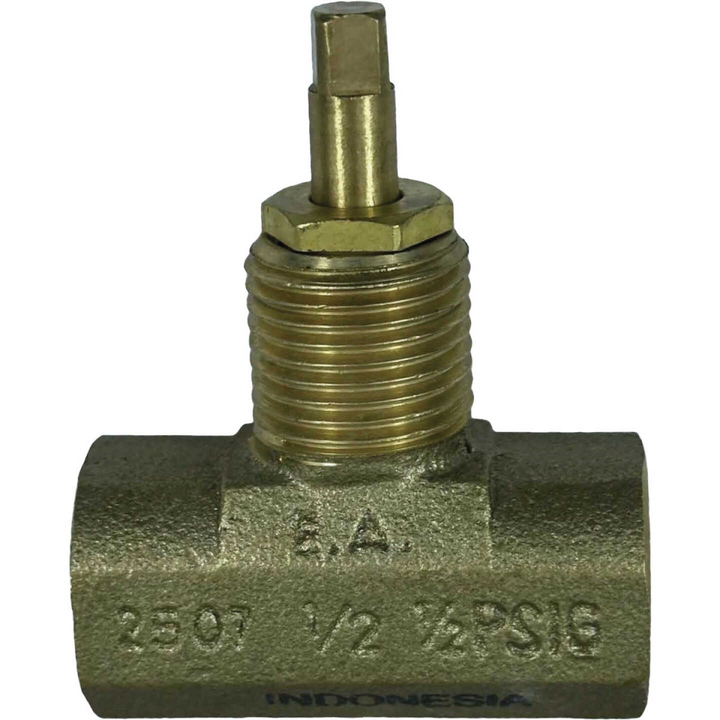 Blue Flame 1/2 In. Brass Multi-Turn Straight Gas Globe Valve Image 1