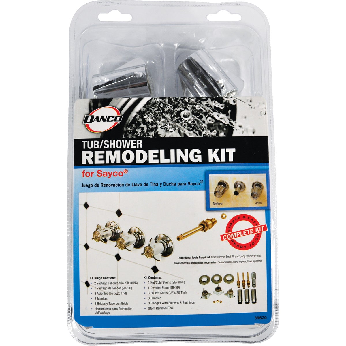 Danco Sayco Bath & Shower Repair Kit Image 2