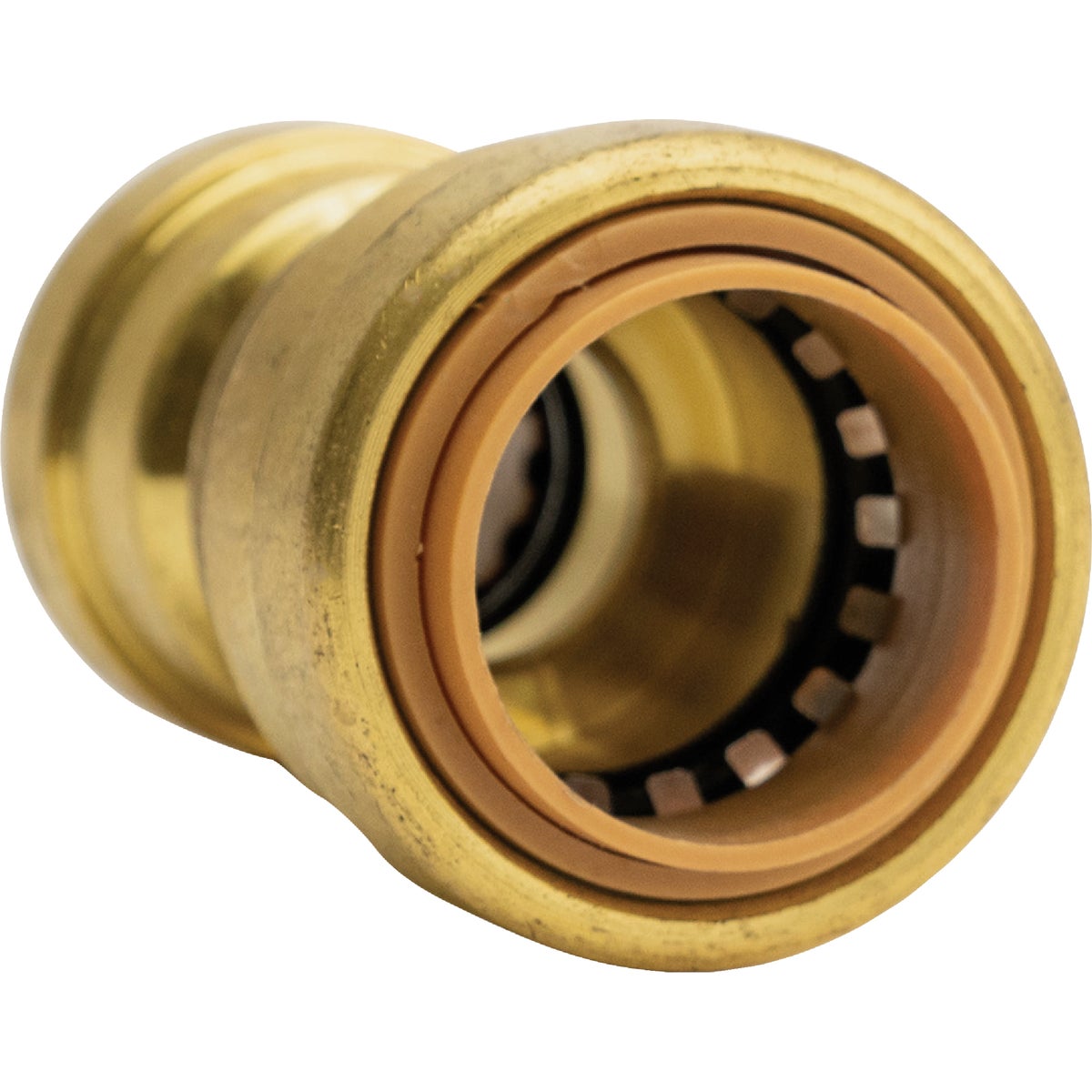 QuickFitting 3/4 In. x 1/2 In. Push-to-Connect Brass Reducing Coupling Image 5