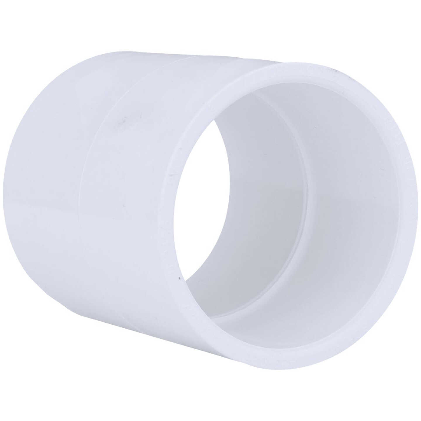 Charlotte Pipe 2-1/2 In. Sch. 40 PVC Coupling Image 1