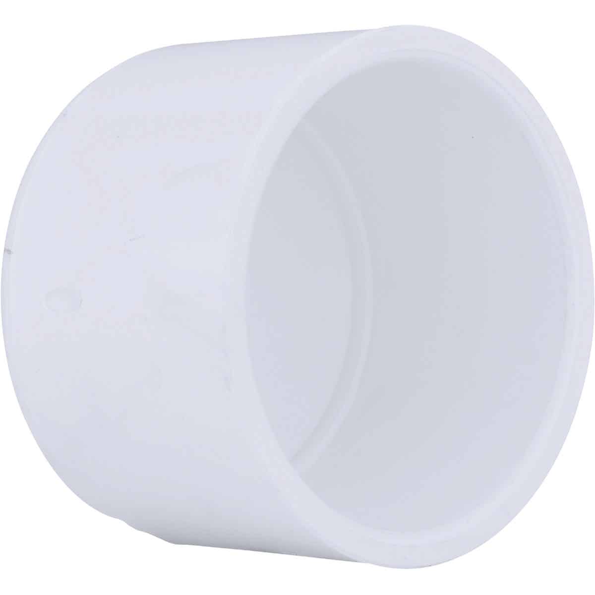 Charlotte Pipe 2-1/2 In. Schedule 40 Pressure Slip PVC Cap Image 1