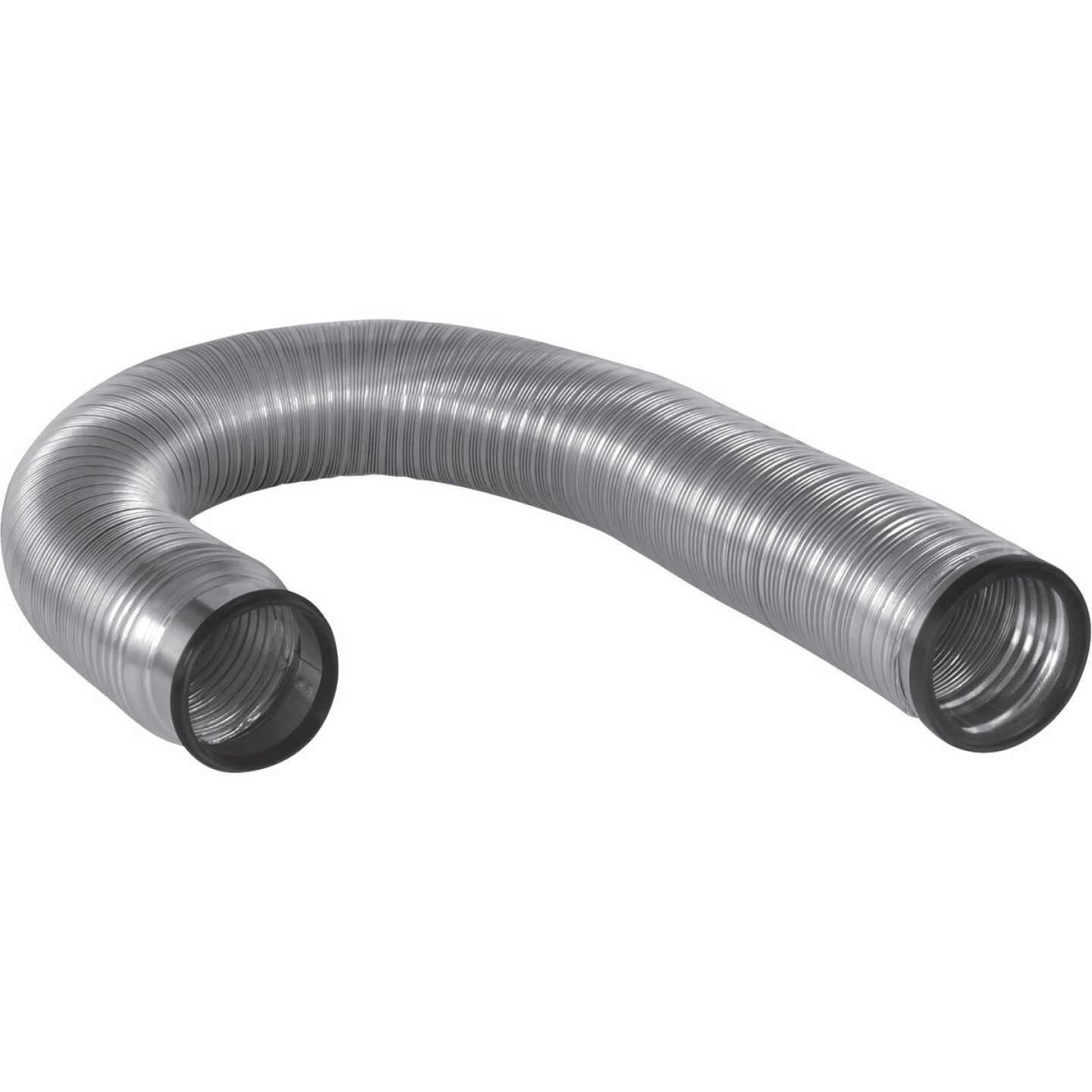 Imperial Quick Connect Hook-Up 4 In. x 6 Ft. Aluminum Semi-Rigid Dryer Duct Image 1