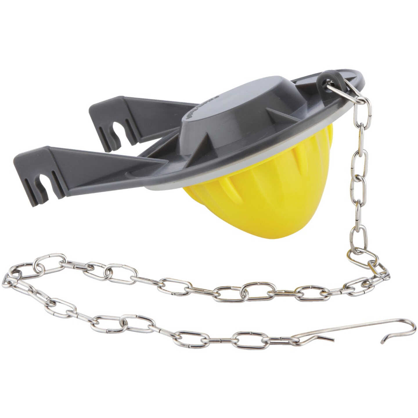 Do it Best Fits Kohler Wellworth and Others Rigid Plastic Flapper with Stainless Steel Chain Image 1