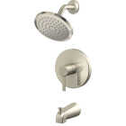 Home Impressions Brushed Nickel Single-Handle Lever Tub & Shower Faucet Image 1