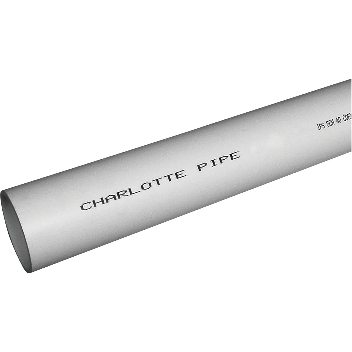 Charlotte Pipe 2 In. x 10 Ft. Schedule 40 PVC-DWV Cellular Core Pipe Image 1
