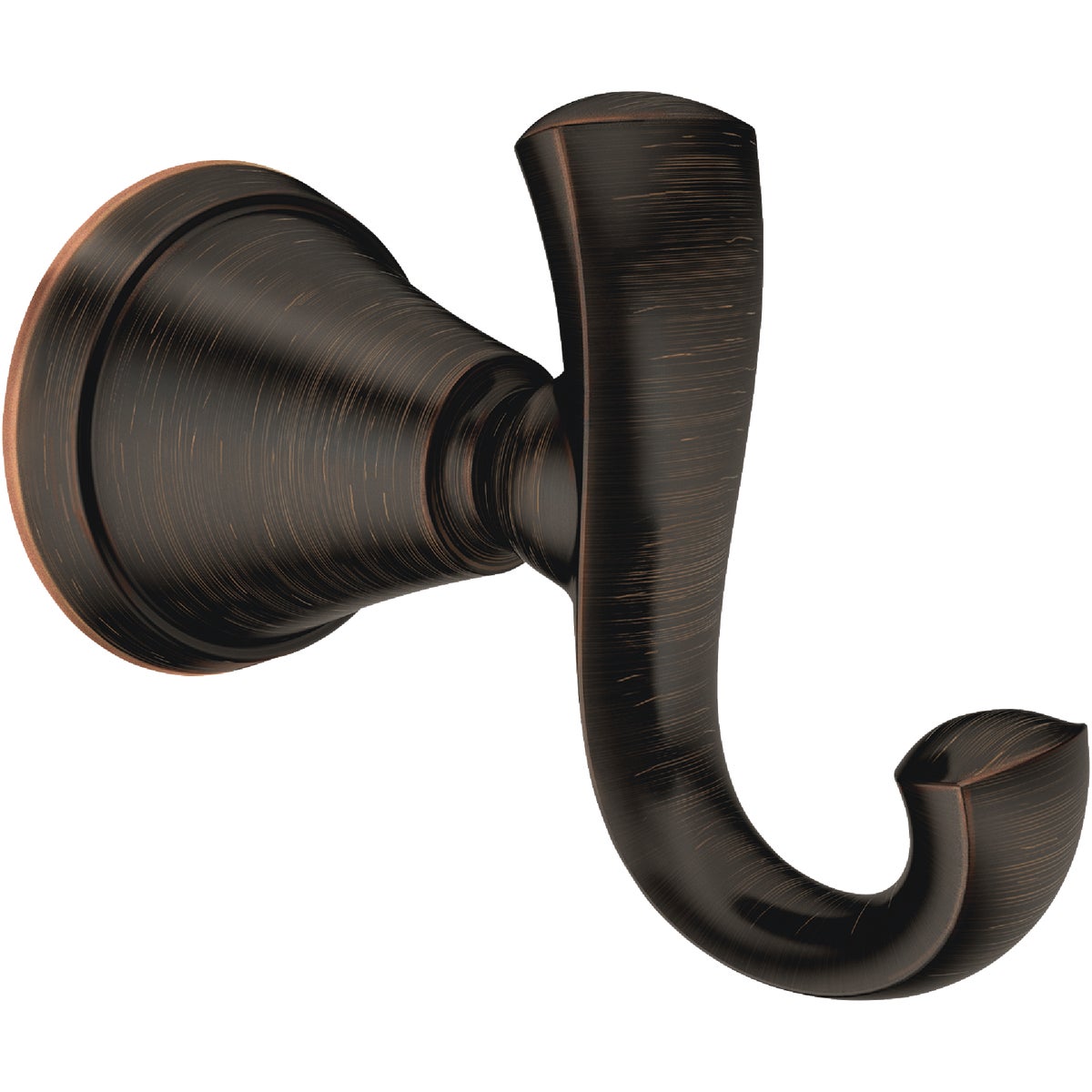Moen Tiffin Single Robe Hook, Mediterranean Bronze 