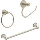 Moen Preston Collection 3-Piece Bath Hardware Set, Brushed Nickel Image 1