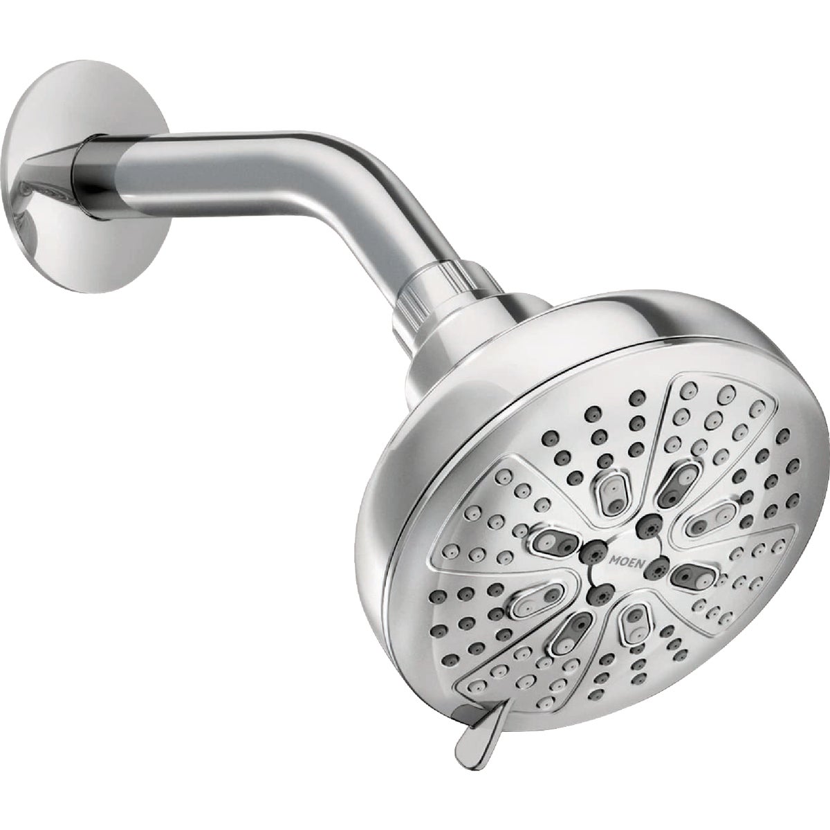 Moen Hydro Energetix 8-Spray Pattern 4.75 In. Wall Mount Fixed Shower Head, Chrome Image 1