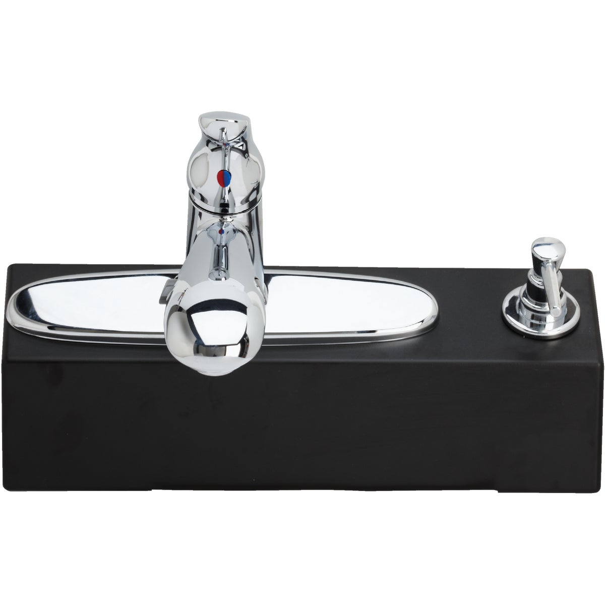 Delta Signature 1-Handle Lever Pull-Out Kitchen Faucet with Soap Dispenser, Chrome Image 5