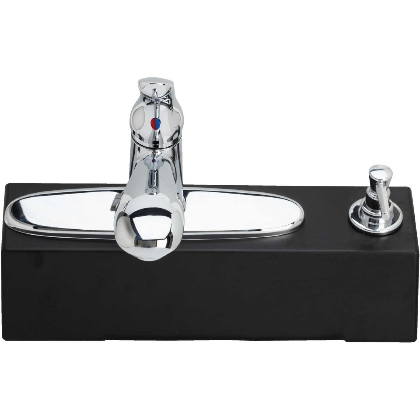 Delta Signature 1-Handle Lever Pull-Out Kitchen Faucet with Soap Dispenser, Chrome Image 5