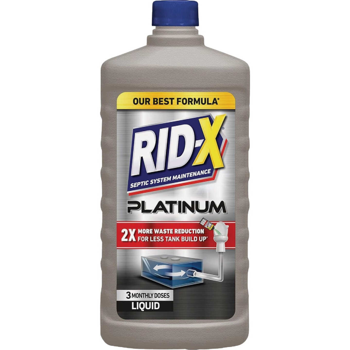 Rid-X Platinum 24 Oz. Septic System Treatment Image 1