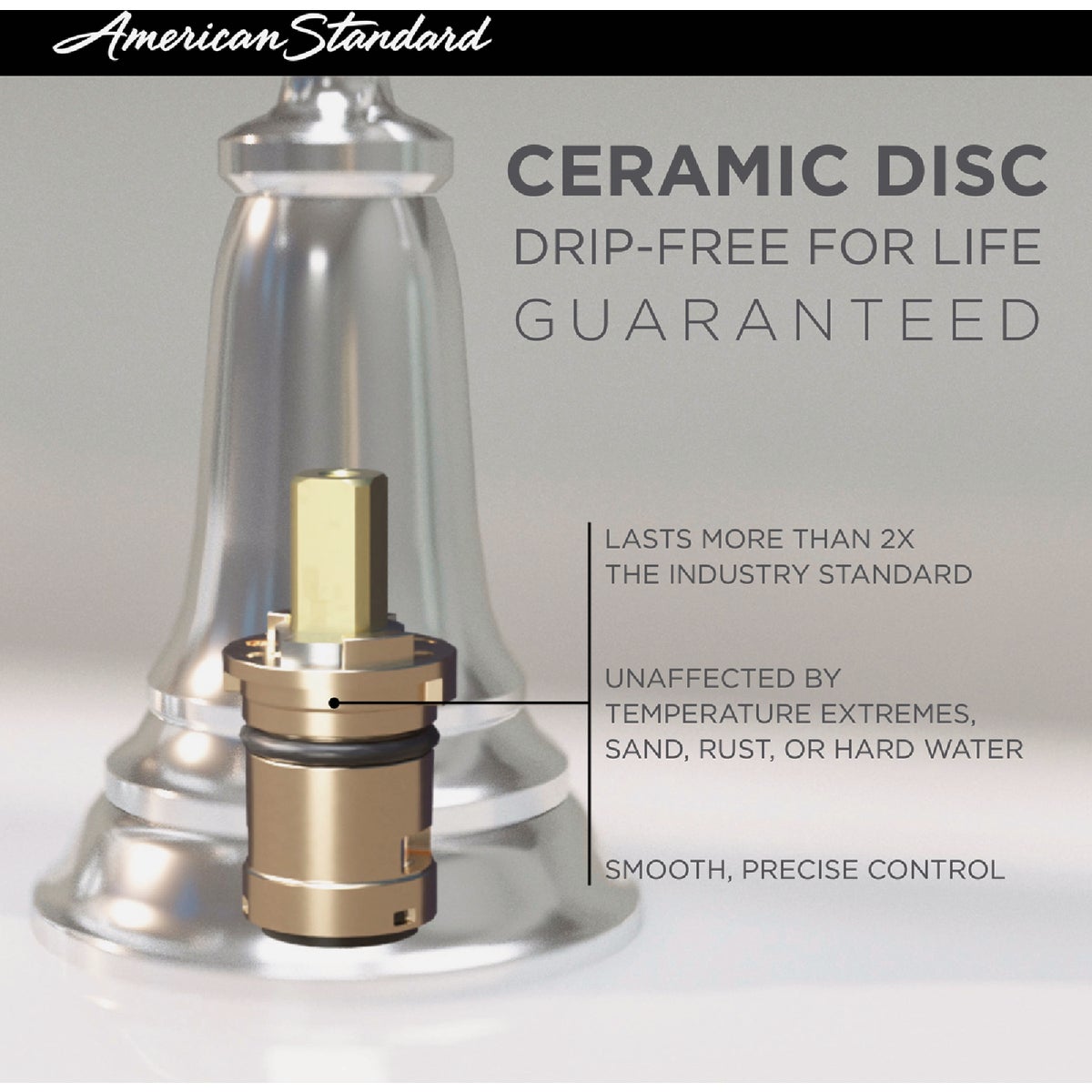 American Standard Maven 1-Handle Lever Pull-Down Kitchen Faucet with Soap Dispenser, Chrome Image 2