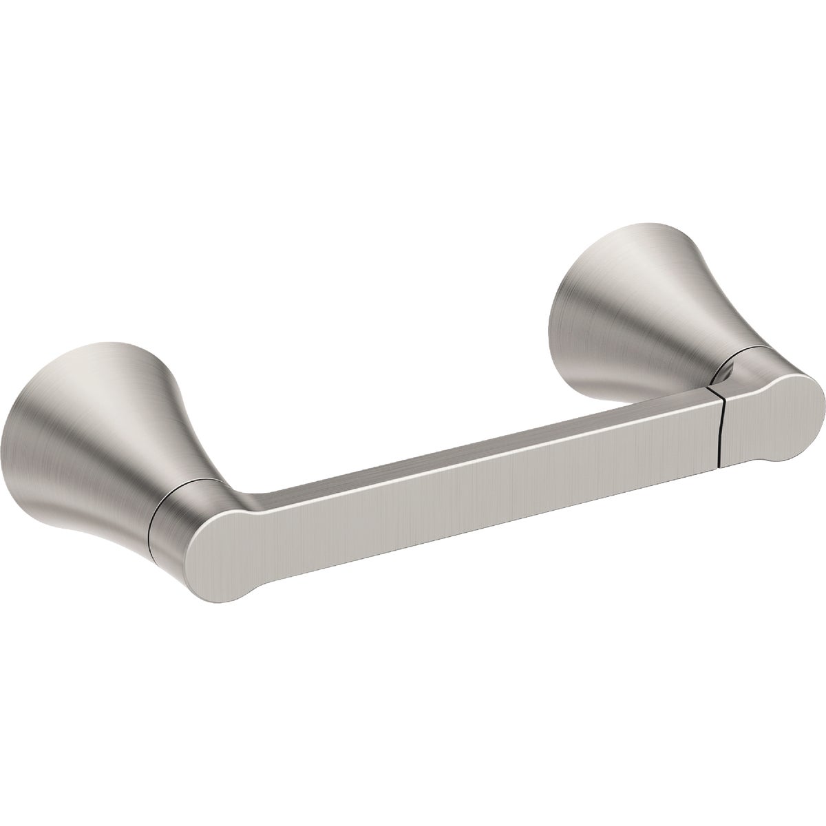 Moen Mikah Wall Mount Pivoting Paper Holder, Spot Resist Brushed Nickel