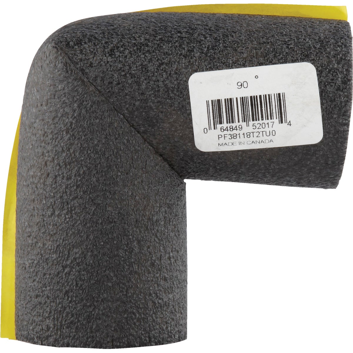 Tundra 1/2 In. Wall Self-Sealing Polyethylene Elbow Pipe Insulation Wrap, 3/4 In. Fits Pipe Size 3/4 In. Copper Image 2