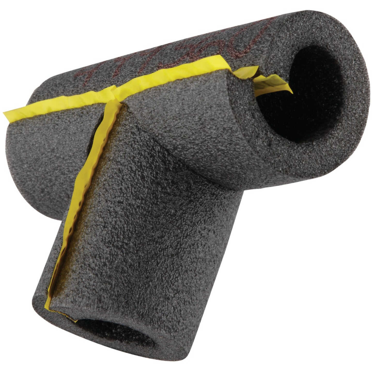 Tundra 1/2 In. Wall Self-Sealing Tee Polyethylene Pipe Insulation Wrap, 1/2 In. Fits Pipe Size 1/2 In. Copper Image 3