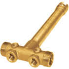Simmons 10 In. Male Silicon Bronze Low Lead Tank Cross Tee Image 1