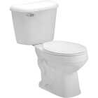 Mansfield Pro-Fit 1 White Round Bowl 1.6 GPF Complete Toilet Image 1