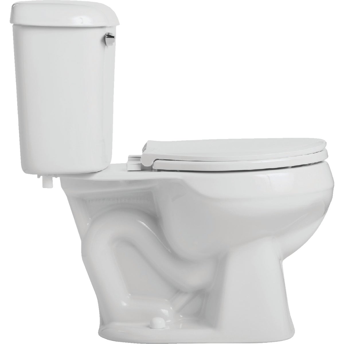 Mansfield Pro-Fit 1 White Round Bowl 1.6 GPF Complete Toilet Image 7
