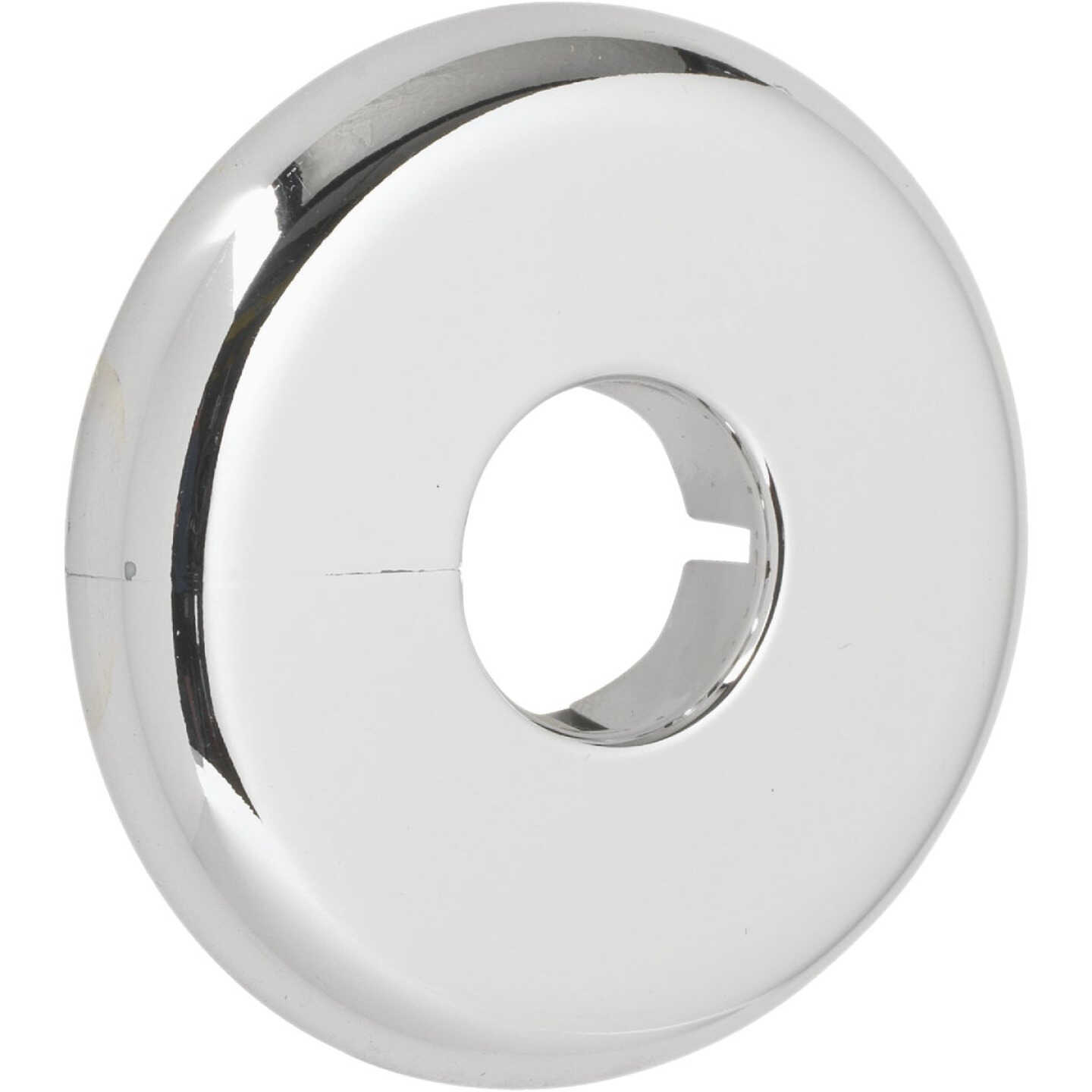 PlumbCraft 3/8 In. IPS or 1/2 In. CTS Chrome Plated Flexible Flange Image 1