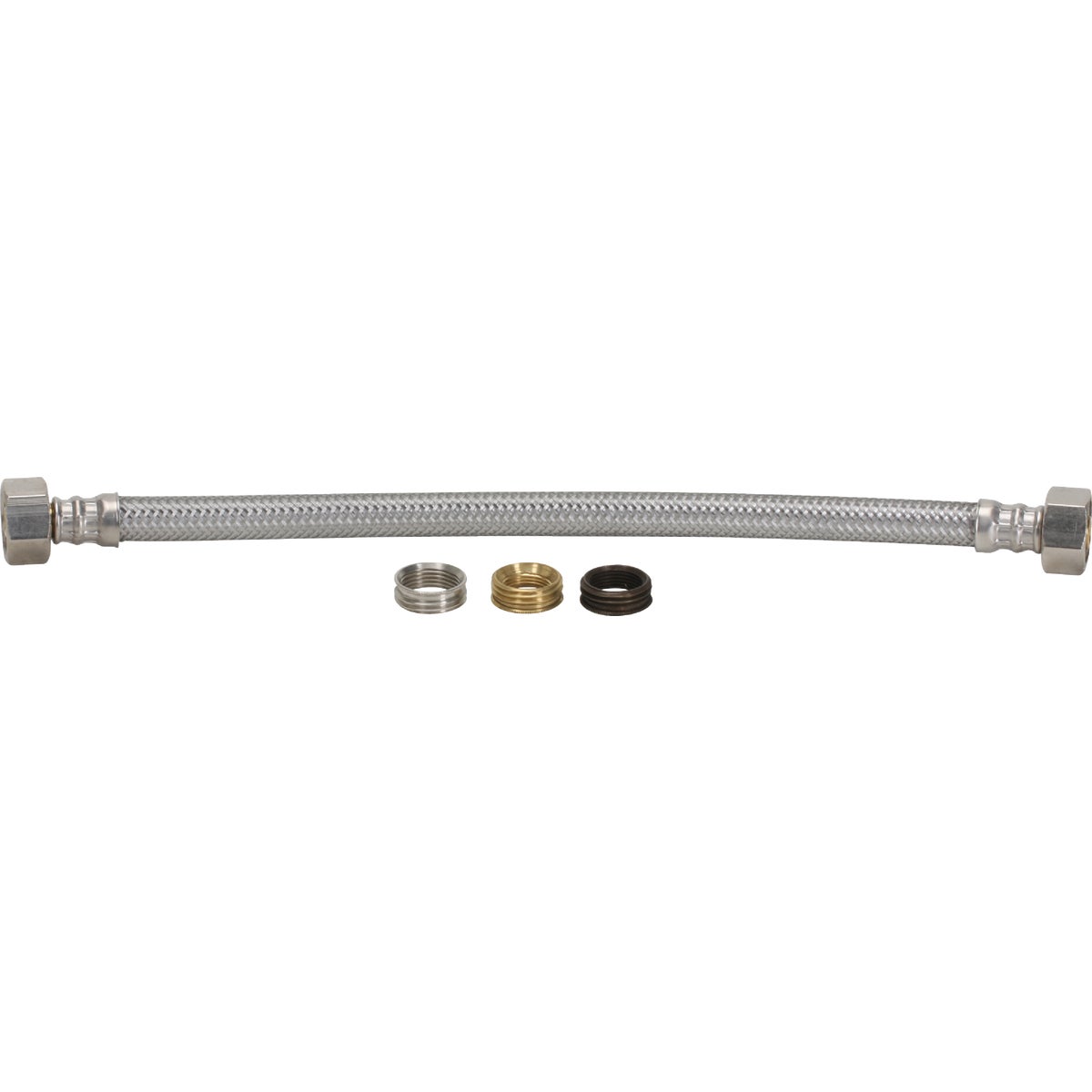 Fluidmaster Fits-All 12 In. L. Stainless Steel Faucet Connector Image 5