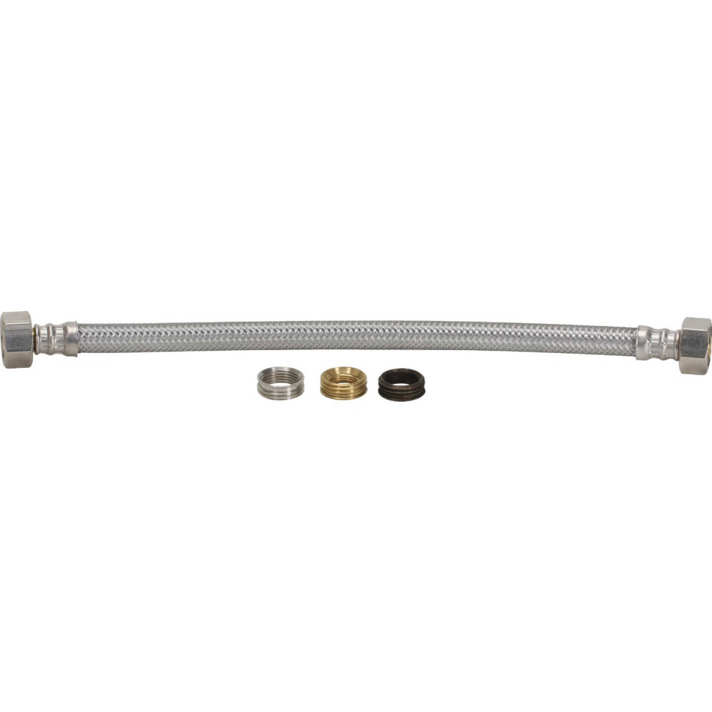 Fluidmaster Fits-All 12 In. L. Stainless Steel Faucet Connector Image 5