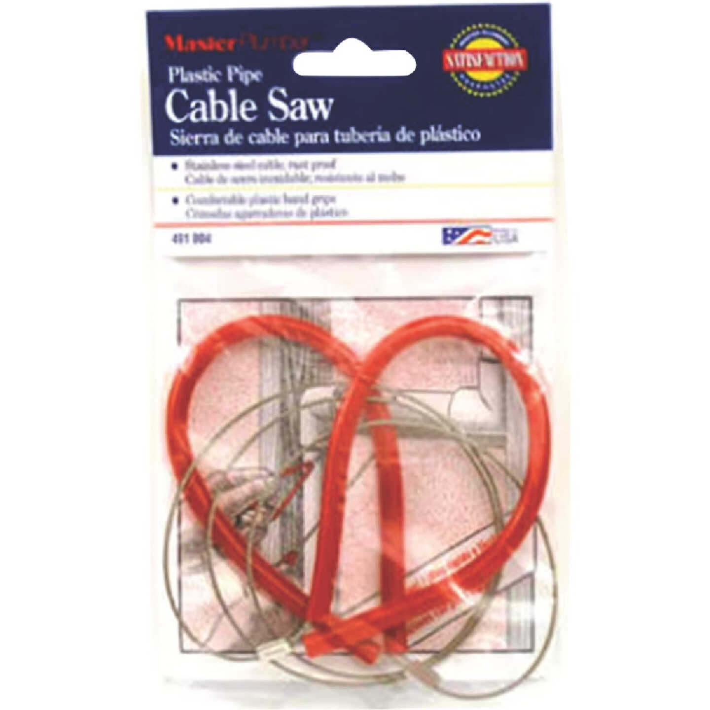 Master Plumber 27 In. Plastic Pipe Cable Saw Image 1