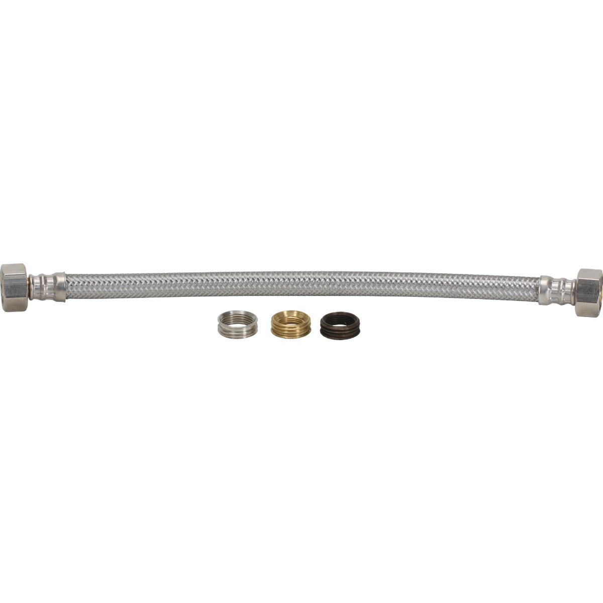 Fluidmaster Fits-All 16 In. L. Stainless Steel Faucet Connector Image 4
