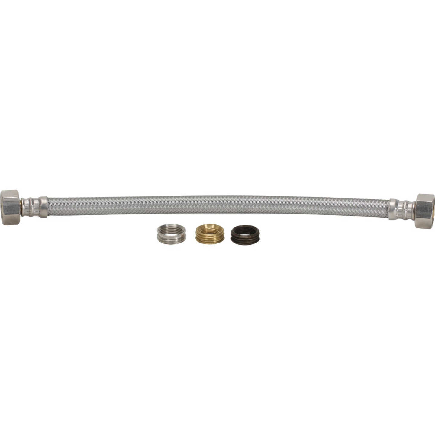 Fluidmaster Fits-All 20 In. L. Stainless Steel Faucet Connector Image 4