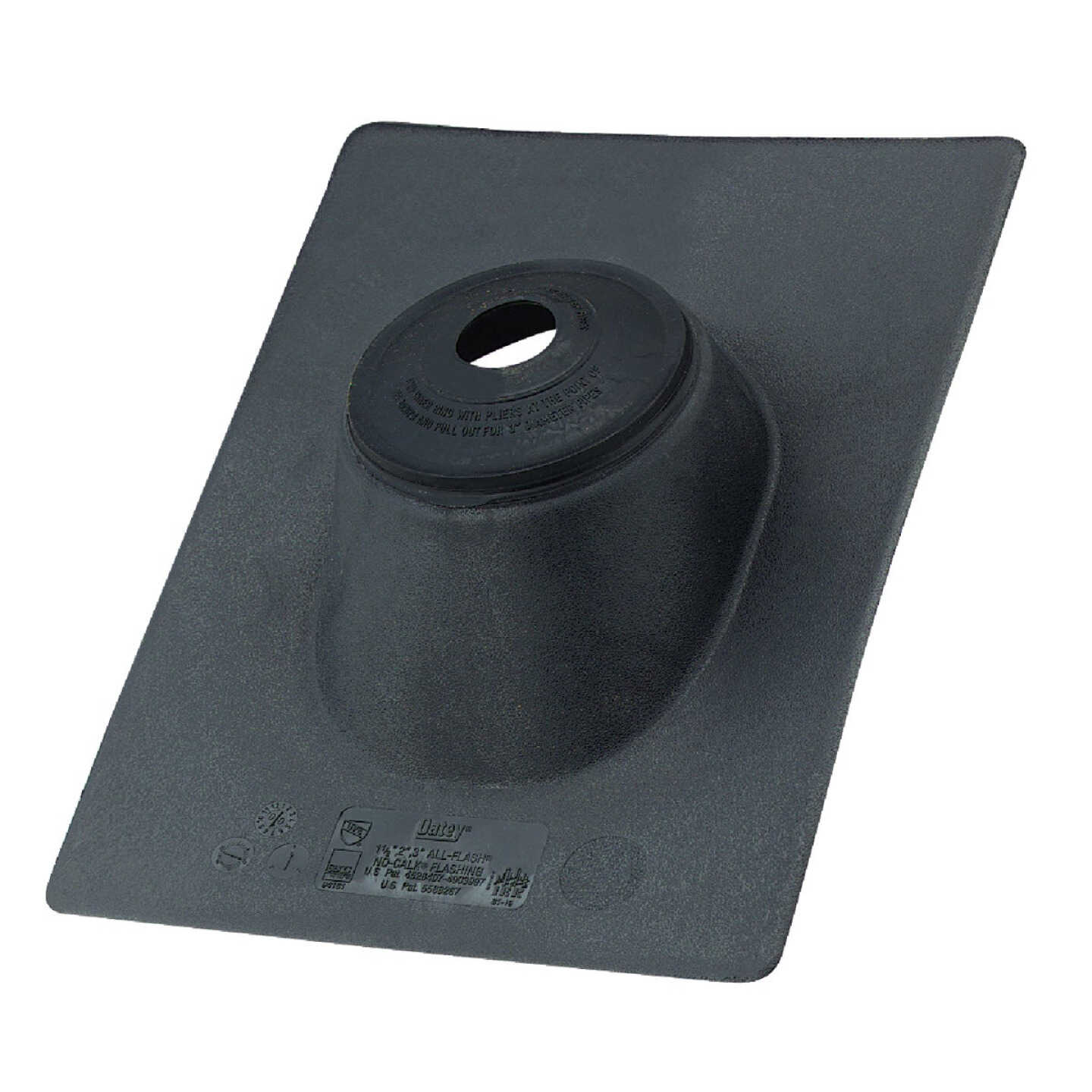 Oatey All-Flash No-Calk 1-1/2 In. to 3 In. Thermoplastic Roof Pipe Flashing Image 1