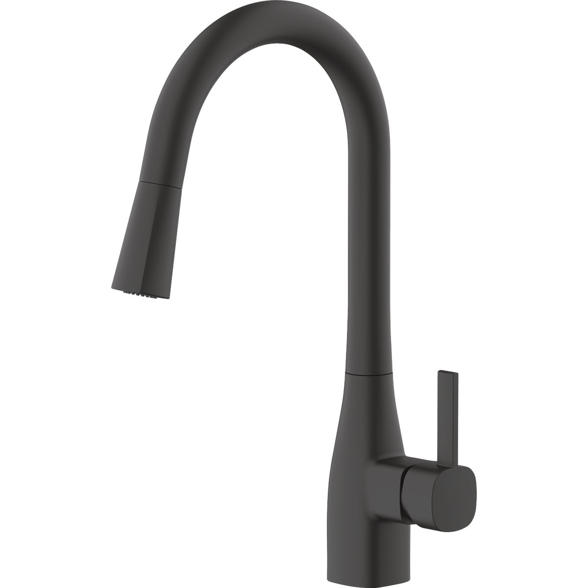 Home Impressions 1-Handle Pull-Down Kitchen Faucet, Matte Black Image 3