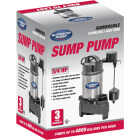 Superior Pump 3/4 HP Stainless Steel/Cast Iron Submersible Sump Pump with Vertical Float Switch Image 3