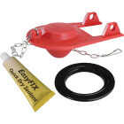 Korky EasyFix Universal Flush Valve Repair Kit with 2 In. Adjustable Flapper Image 1