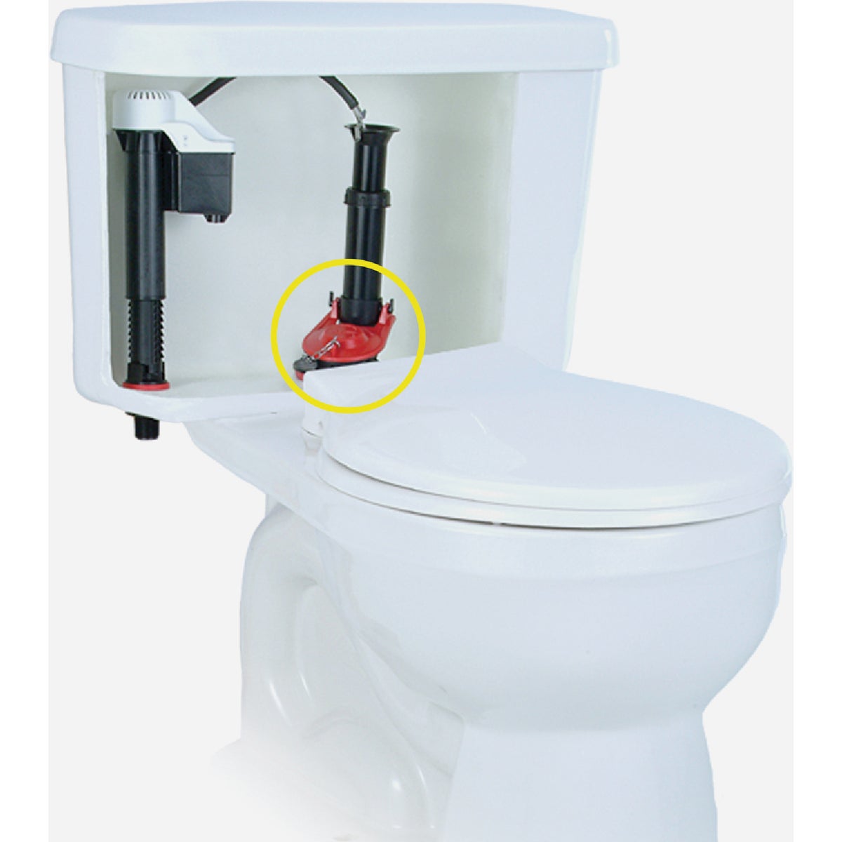 Korky EasyFix Universal Flush Valve Repair Kit with 2 In. Adjustable Flapper Image 2