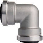 QuickFitting 1 In. x 1 In. Push-to-Connect Stainless Steel 90-Degree Elbow Image 1