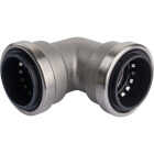 QuickFitting 1 In. x 1 In. Push-to-Connect Stainless Steel 90-Degree Elbow Image 4
