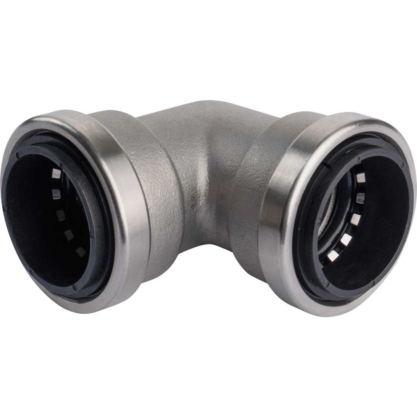 QuickFitting 1 In. x 1 In. Push-to-Connect Stainless Steel 90-Degree Elbow Image 4