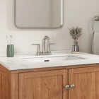 American Standard Becklow Brushed Nickel 2-Handle Lever 4 In. Centerset Hi-Arc Bathroom Faucet with Push Drain Image 2
