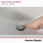 American Standard Becklow Brushed Nickel 2-Handle Lever 4 In. Centerset Hi-Arc Bathroom Faucet with Push Drain Image 3