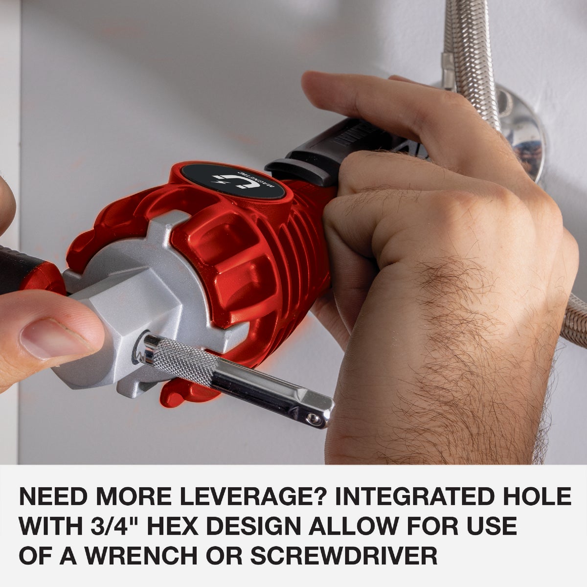 Steelman Faucet Wrench with Rechargeable LED Light Image 6