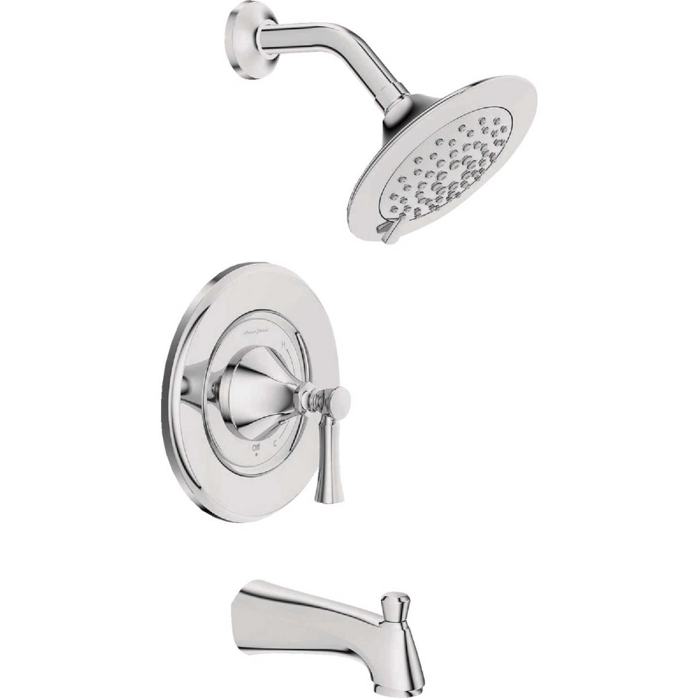 American Standard Chancellor Chrome Single-Handle Lever Tub & Shower Faucet Image 1