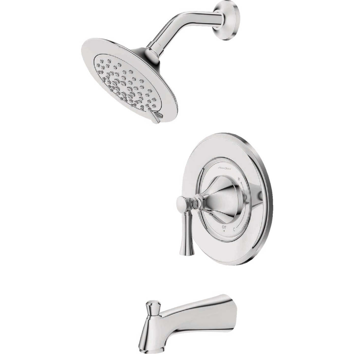 American Standard Chancellor Chrome Single-Handle Lever Tub & Shower Faucet Image 2