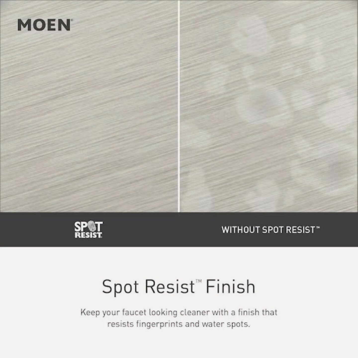 Moen Spot Resistant Brushed Nickel 6 In. Dia. Spray Head Handheld Shower Image 2