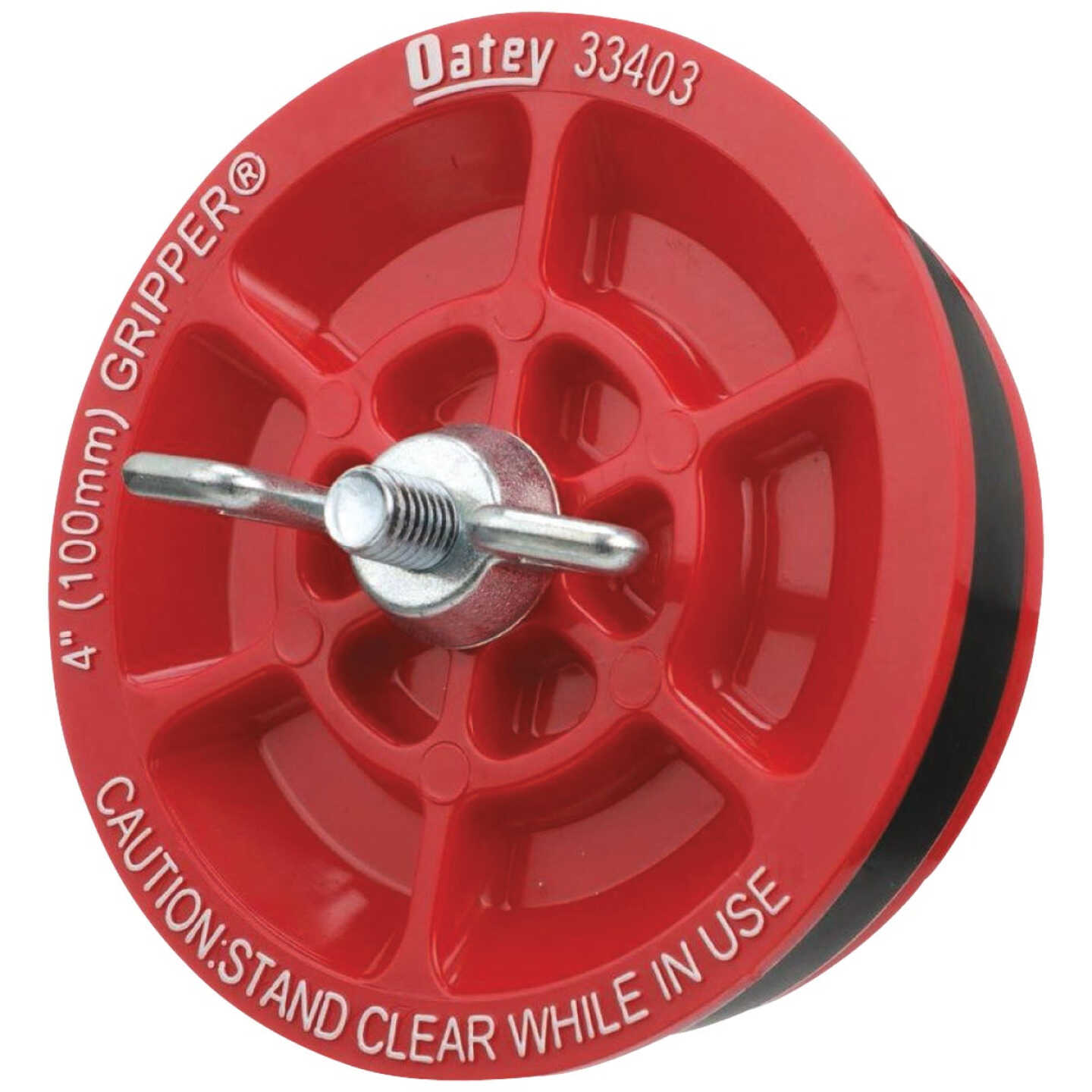 Oatey 4 In. Mechanical End-of-Pipe Gripper Plug Image 1