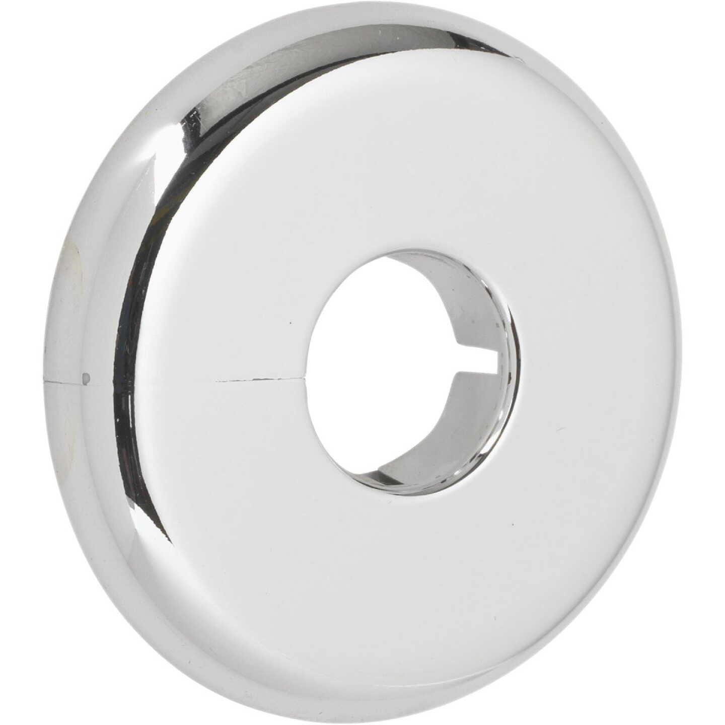 PlumbCraft 1/2 In. IPS or 3/4 In. CTS Chrome Plated Flexible Flange Image 1